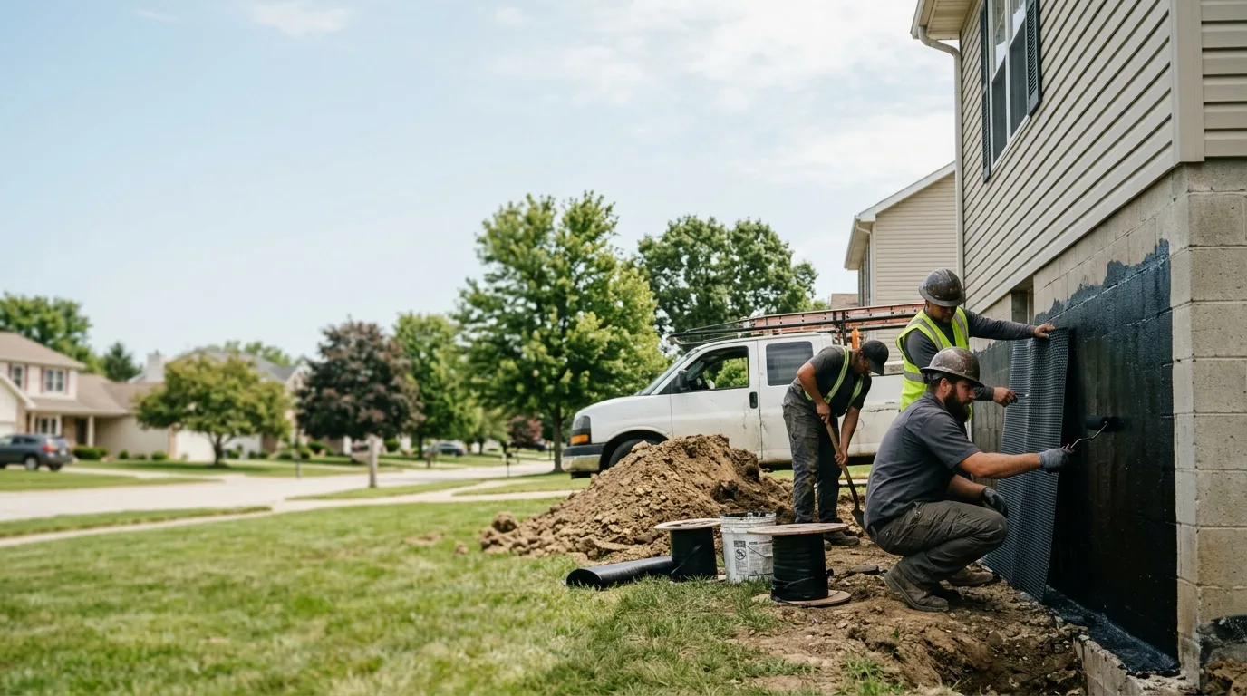 Basement Waterproofing in Linn Grove, IA near me